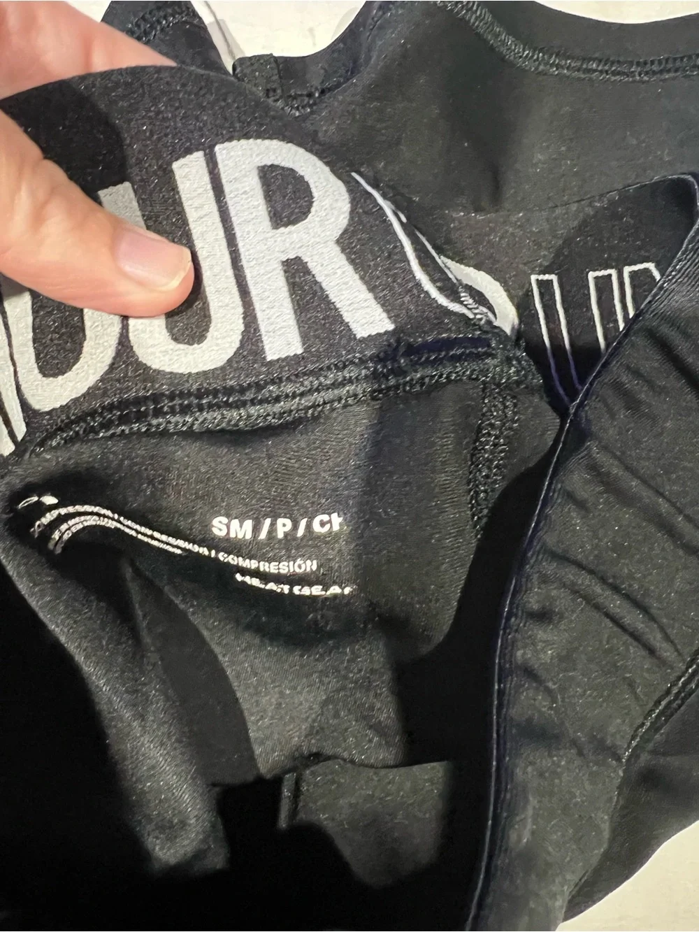 Under Armour Women's Black Performance Stretch Compression Shorts Size Small